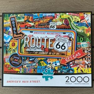 2000 piece Route 66 puzzle!